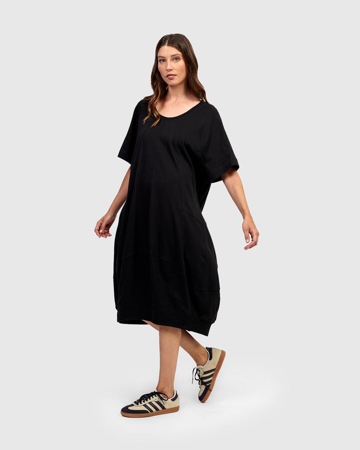 Urban Copenhagen Relaxed Dress, Black