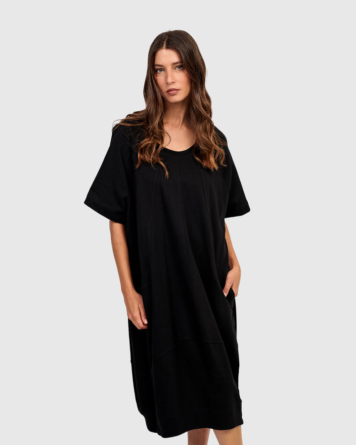 Urban Copenhagen Relaxed Dress, Black