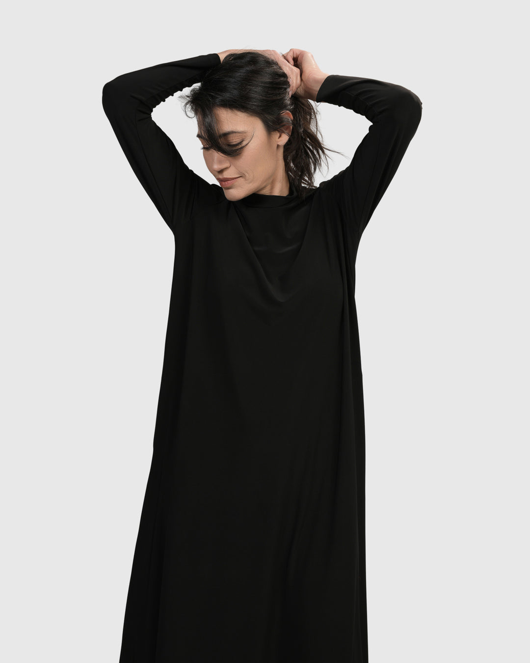 Essential A Line Dress, Black