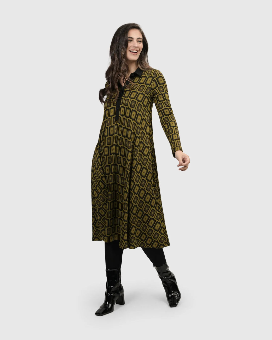 Dynamite Shirt Dress, Chartreuse - chartreuse / 0 (US 4-6) Dynamite Shirt Dress, Chartreuse - chartreuse / 0 (US 4-6)