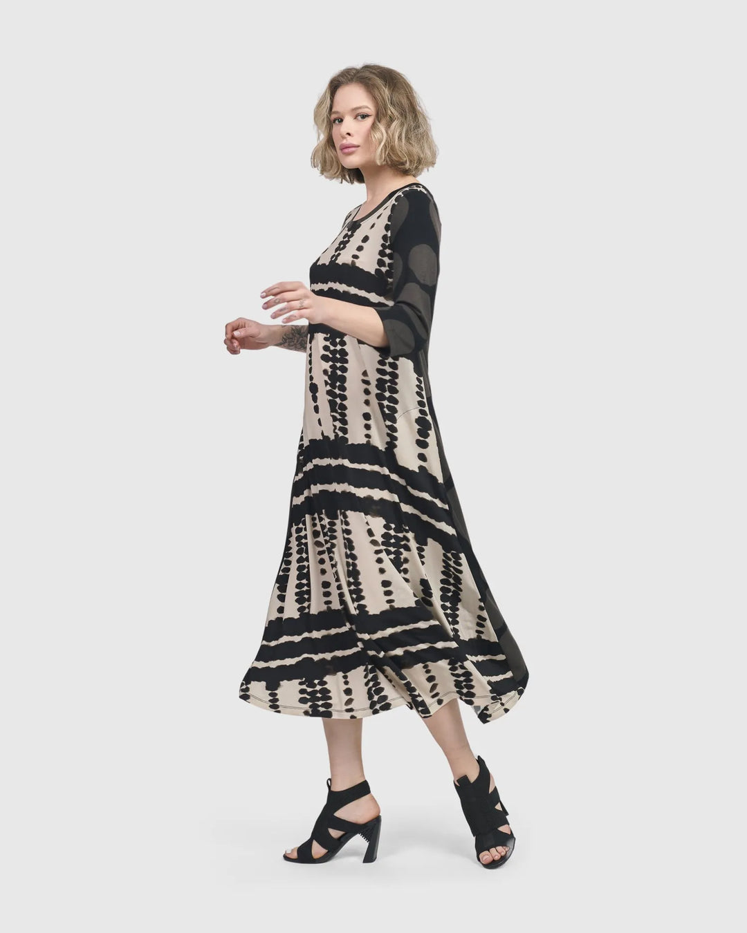 Incan Trail T-Shirt Dress, Savanna - savanna / 0 (US 4-6) Incan Trail T-Shirt Dress, Savanna - savanna / 0 (US 4-6)