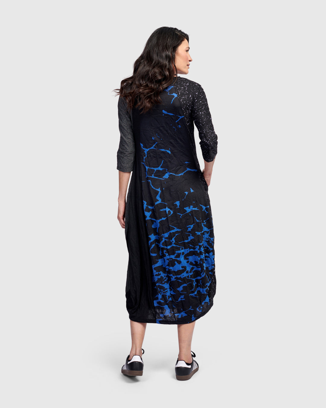 Arcadia Crew Cocoon Dress, Blue
