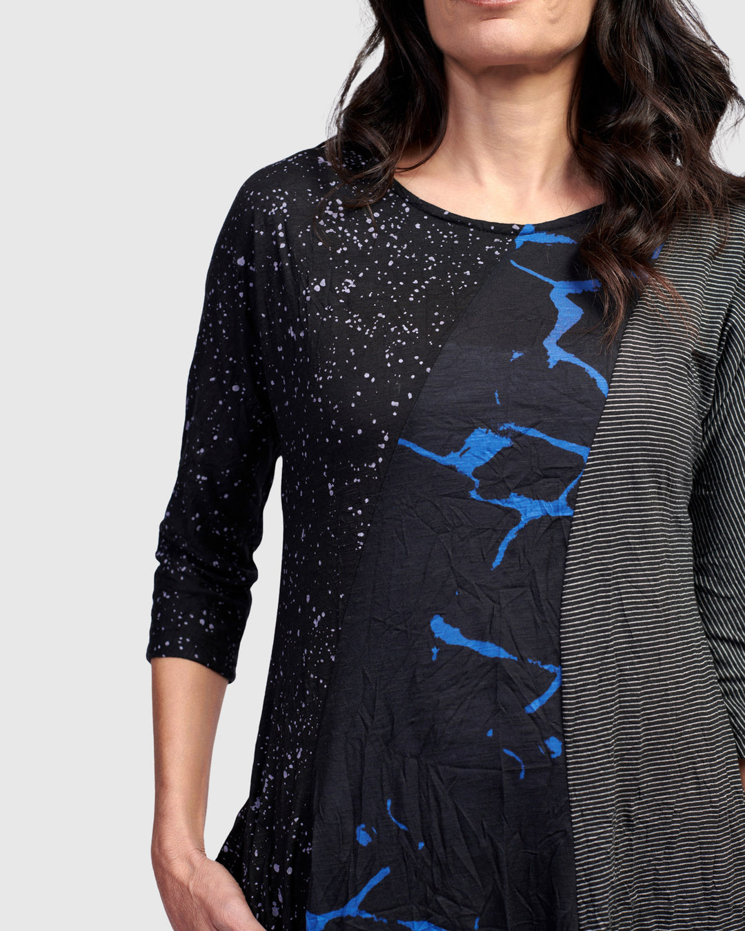 Arcadia Crew Cocoon Dress, Blue
