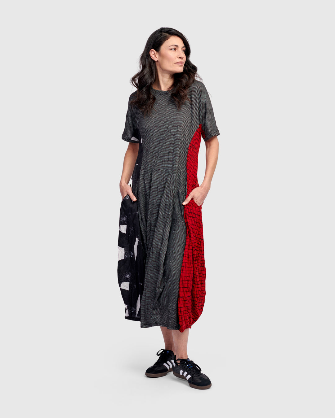 Scarlett T-Shirt Dress, Red