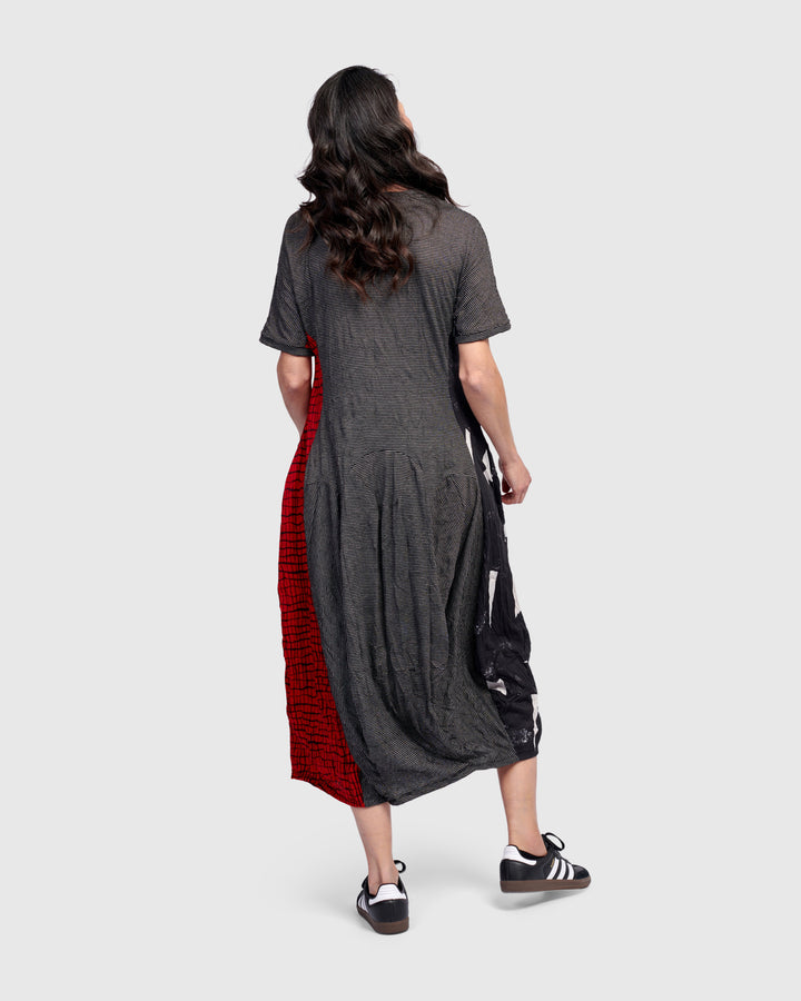 Scarlett T-Shirt Dress, Red