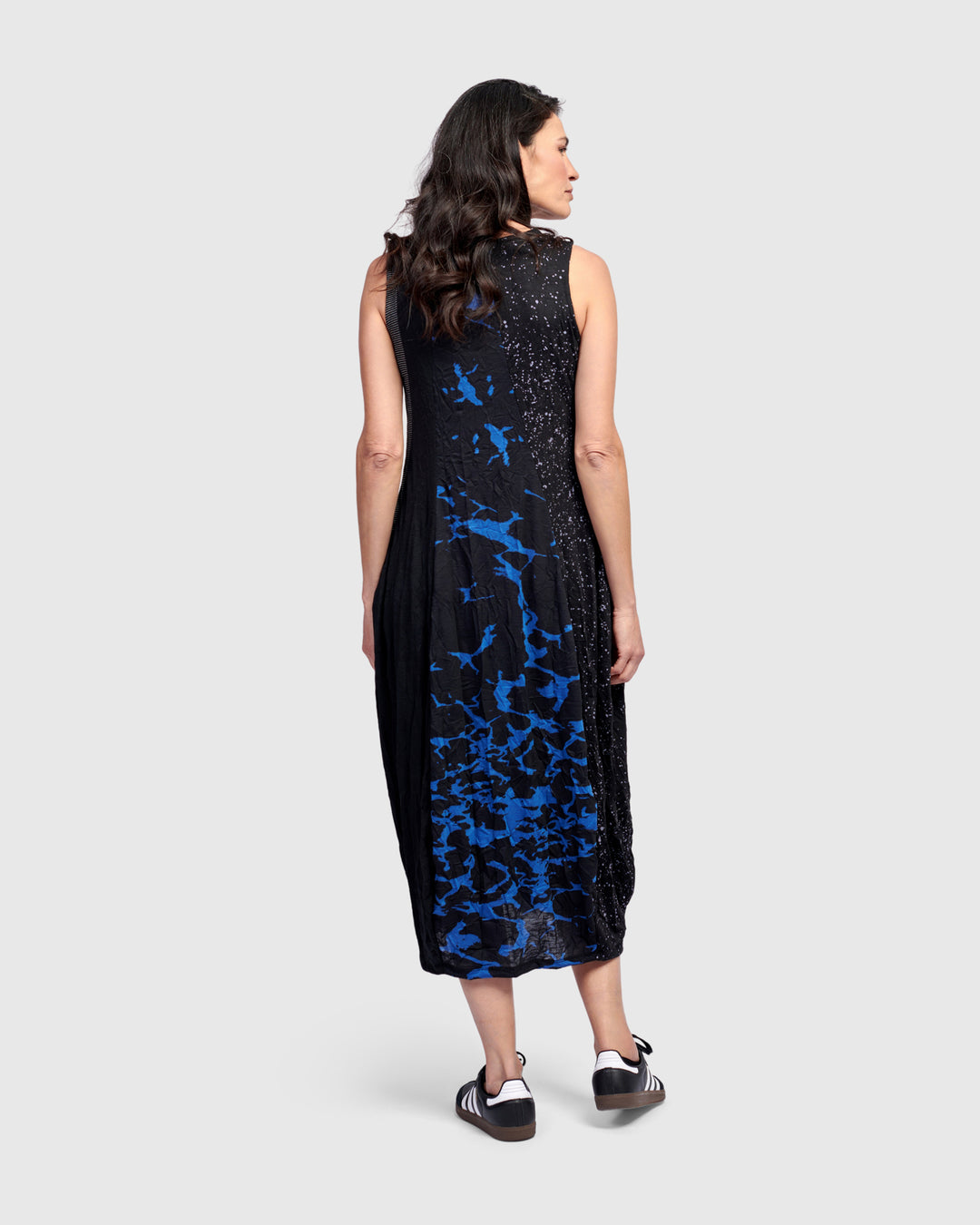 Blaise Sleeveless Dress, Blue