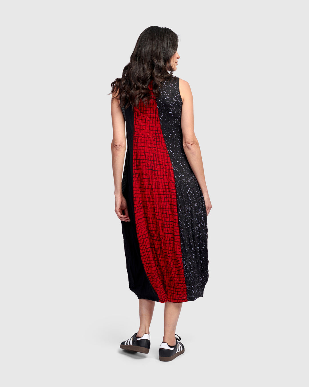 Blaise Sleeveless Dress, Red