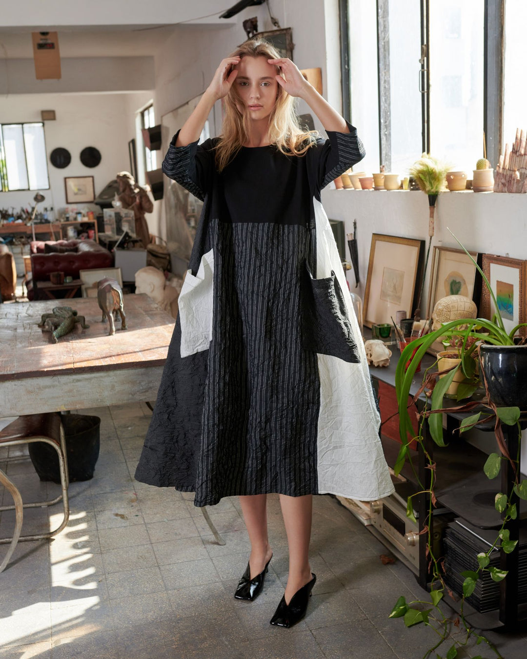 Urban Morocco Midi Dress, Mono Alembika U.S. Urban Morocco Midi Dress, Mono Alembika U.S.
