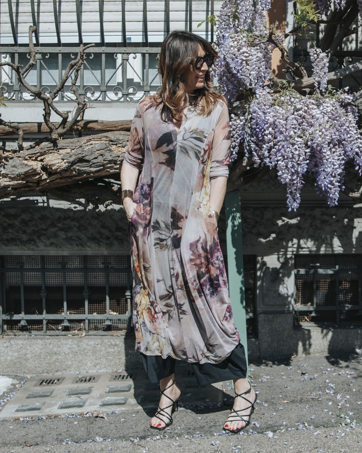 Ella Cocoon Dress, Floral