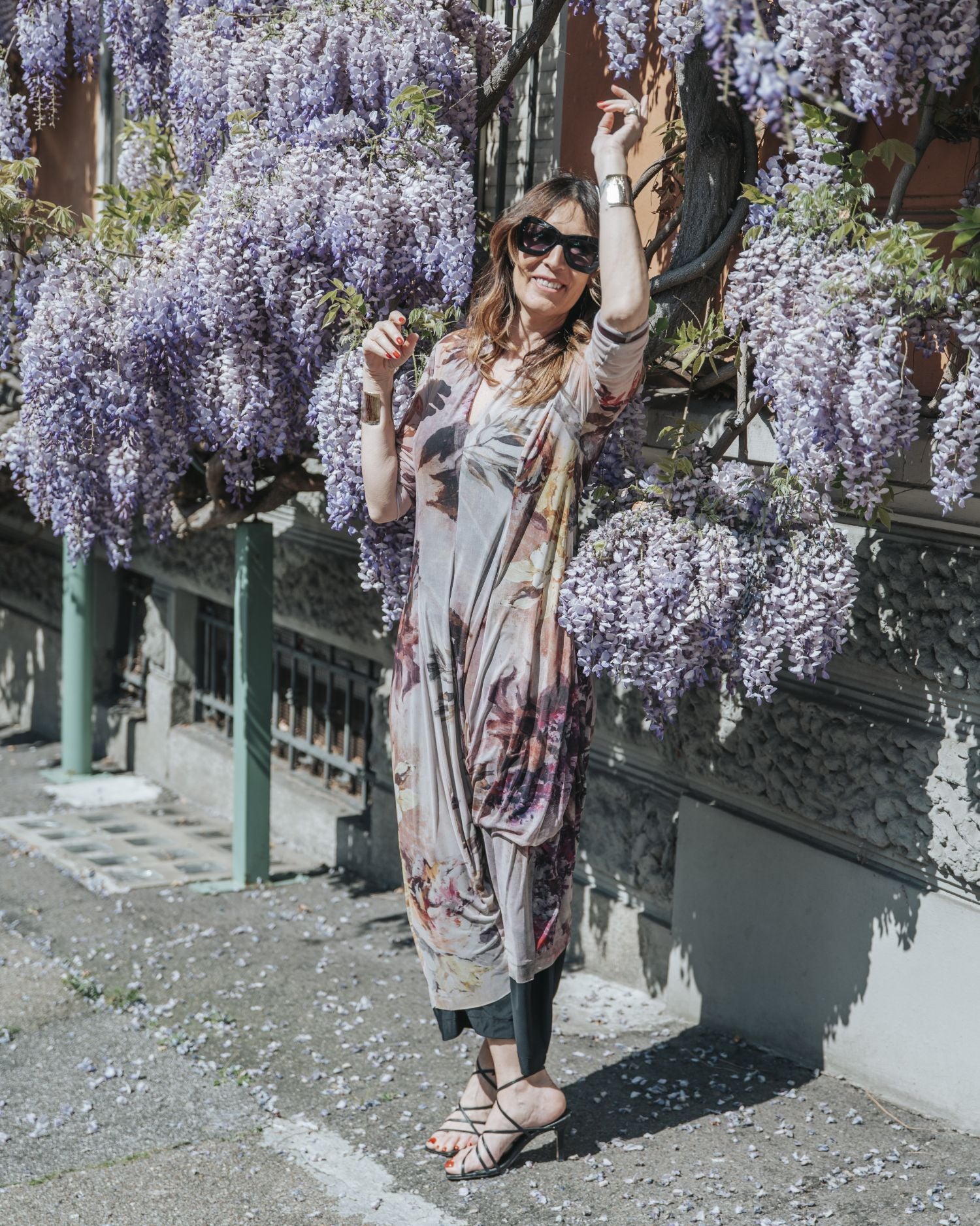 Ella Cocoon Dress, Floral – Alembika U.S.