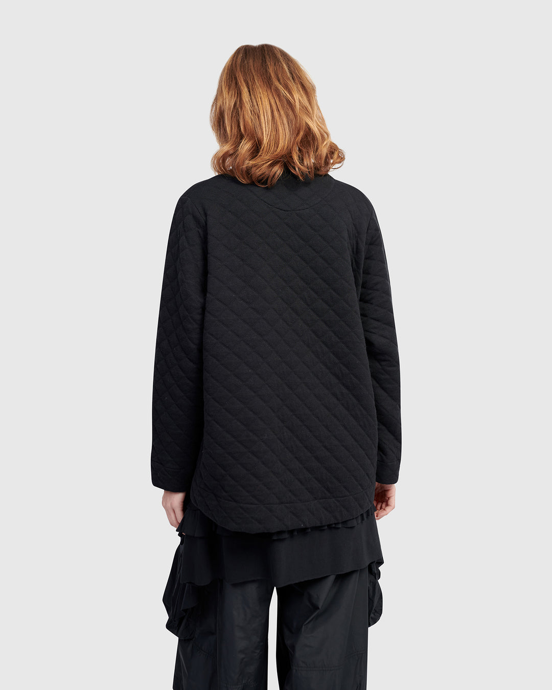 Urban Parcel Quilted Jacket, Black