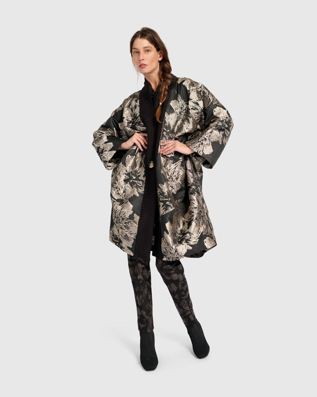 Eventide Brocade Jacket, Floral