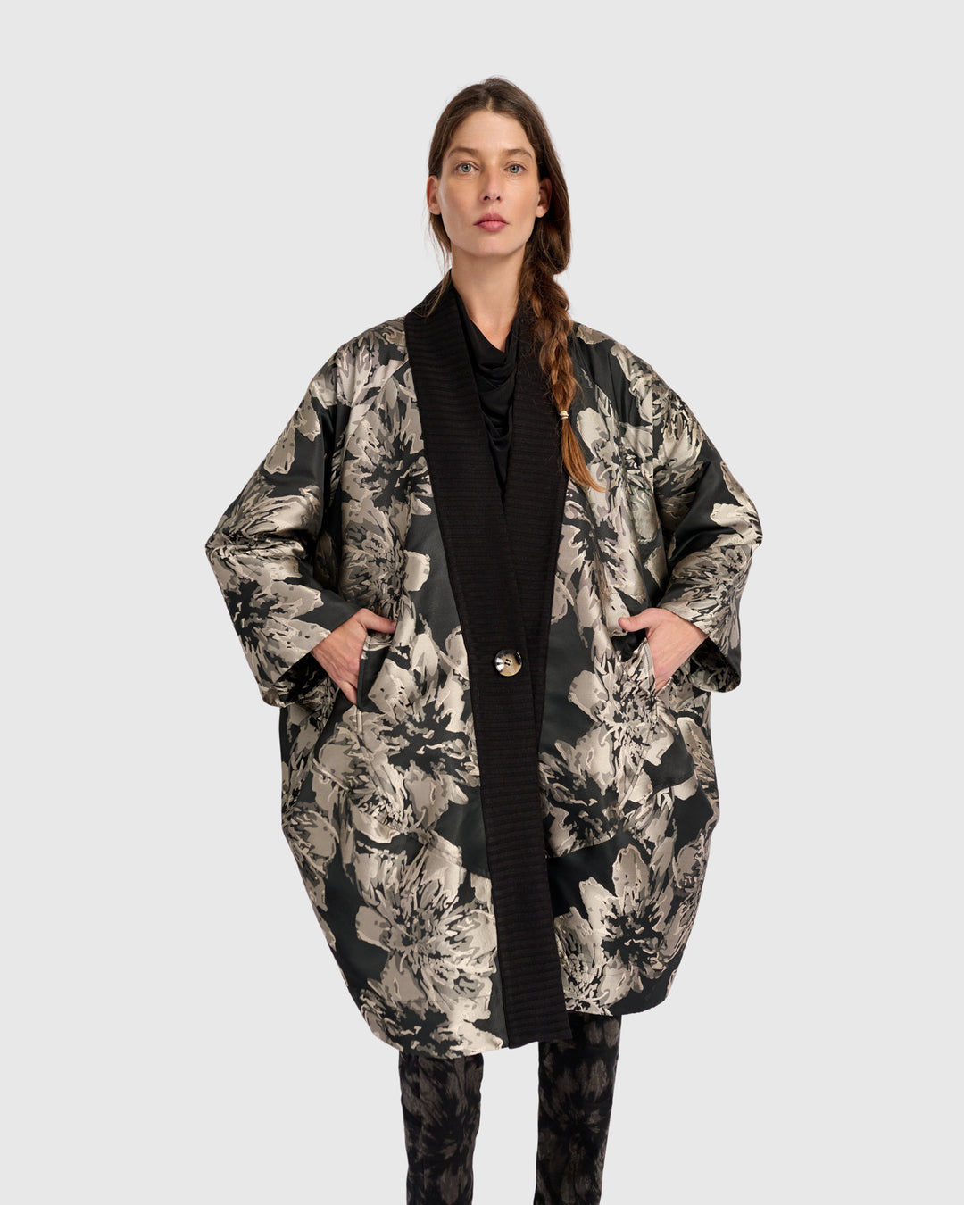 Eventide Brocade Jacket, Floral