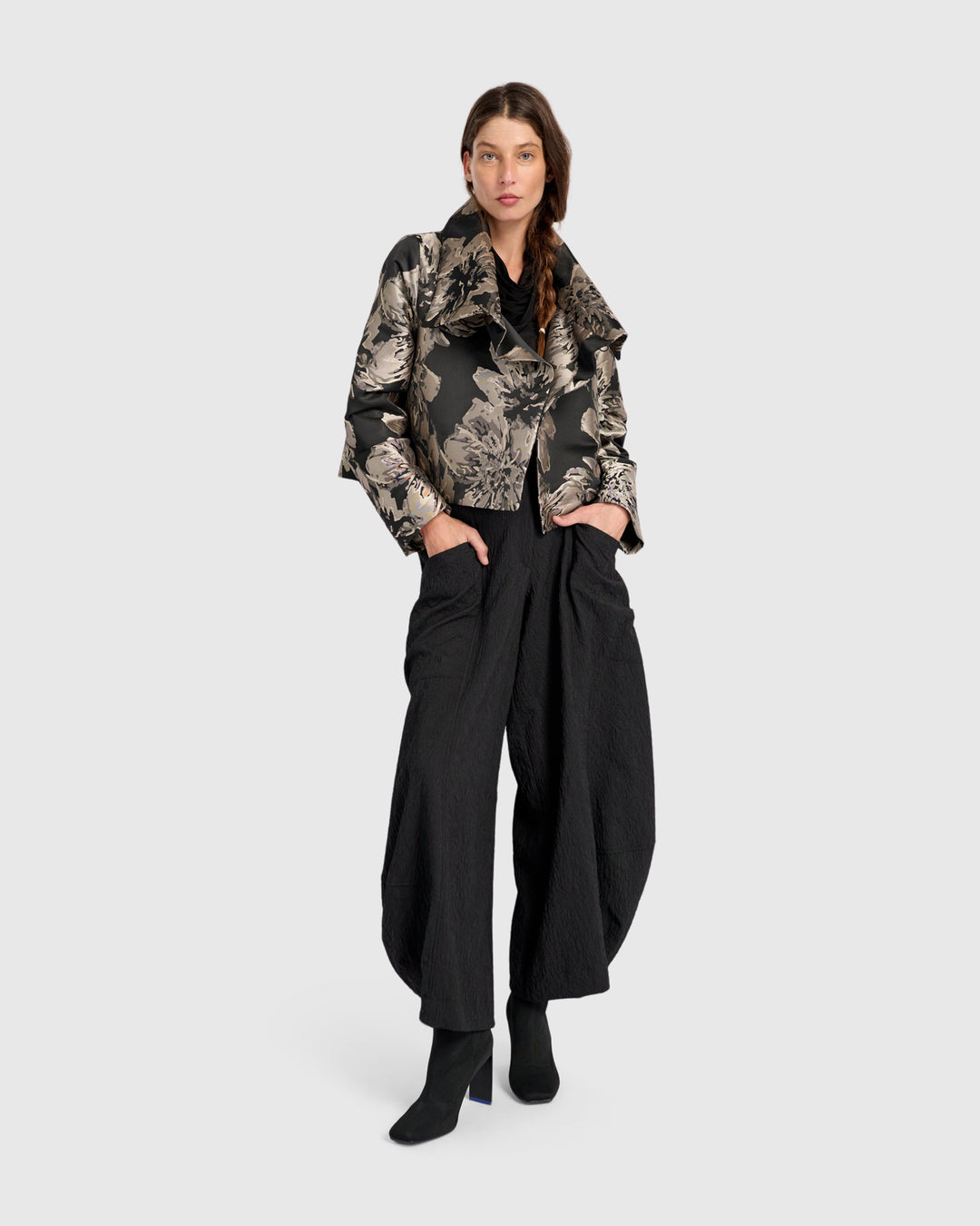 Nightfall Moto Jacket, Floral