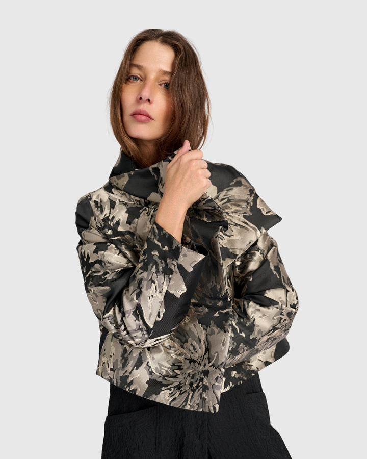Nightfall Moto Jacket, Floral