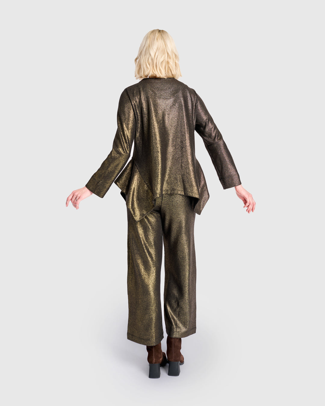 Hot Stuff Flounce Jacket, Gold