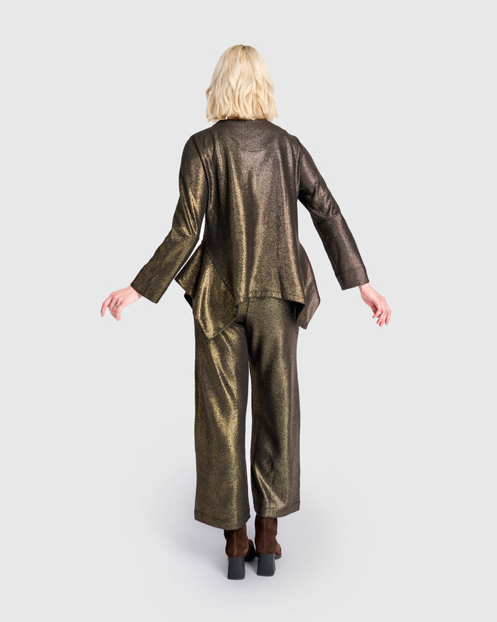 Hot Stuff Flounce Jacket, Gold