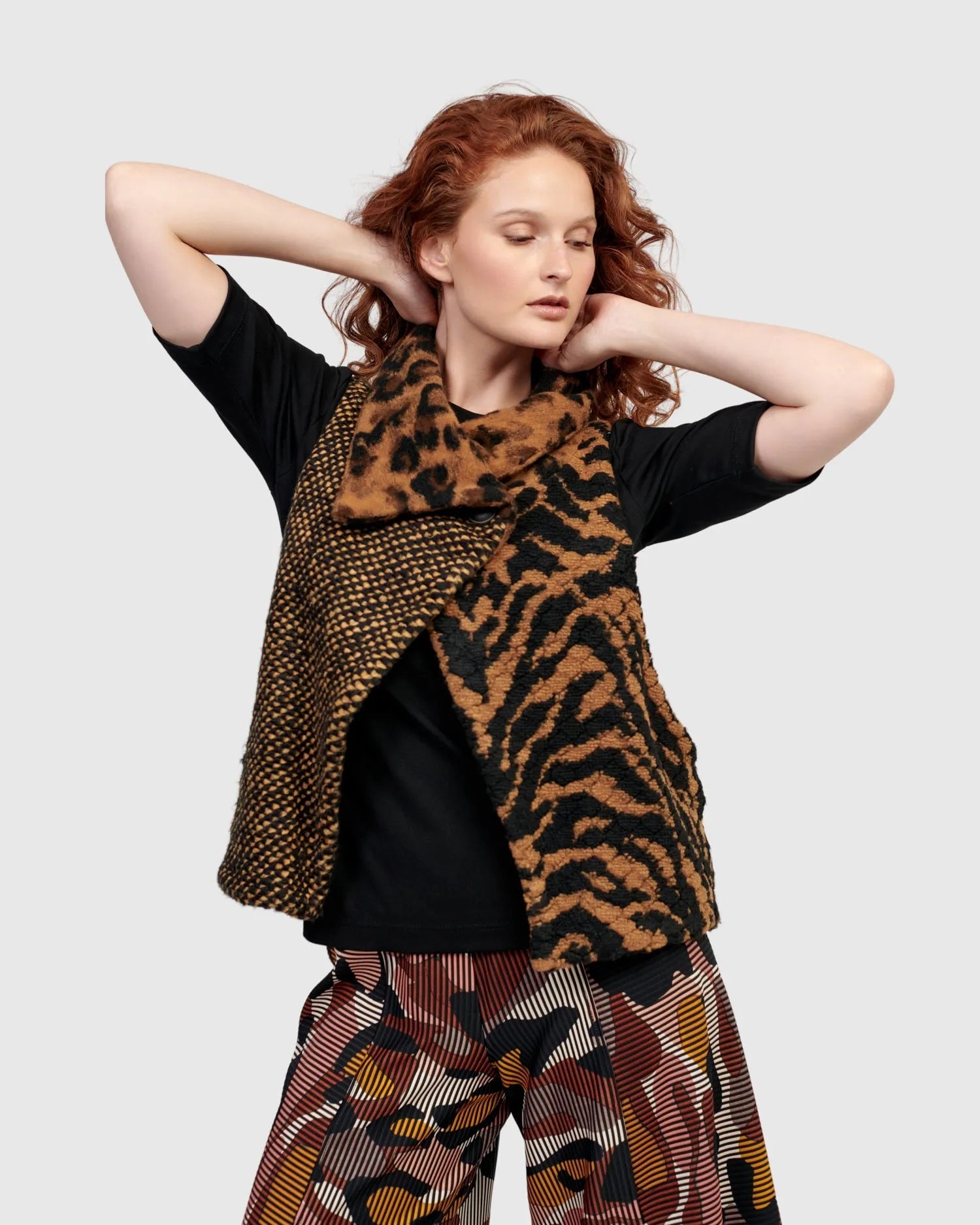 Lula Cropped Vest, Mix – Alembika U.S.