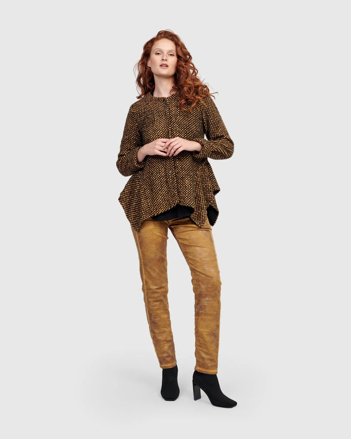 Roxane Jacket, Ochre