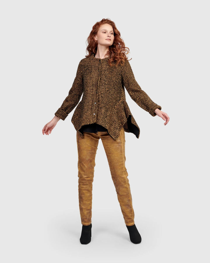 Roxane Jacket, Ochre