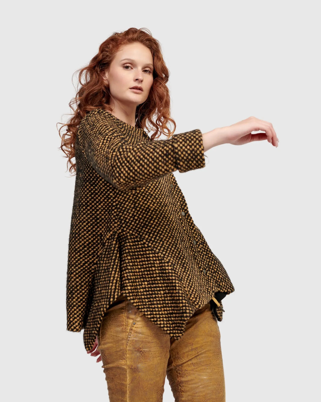 Roxane Jacket, Ochre