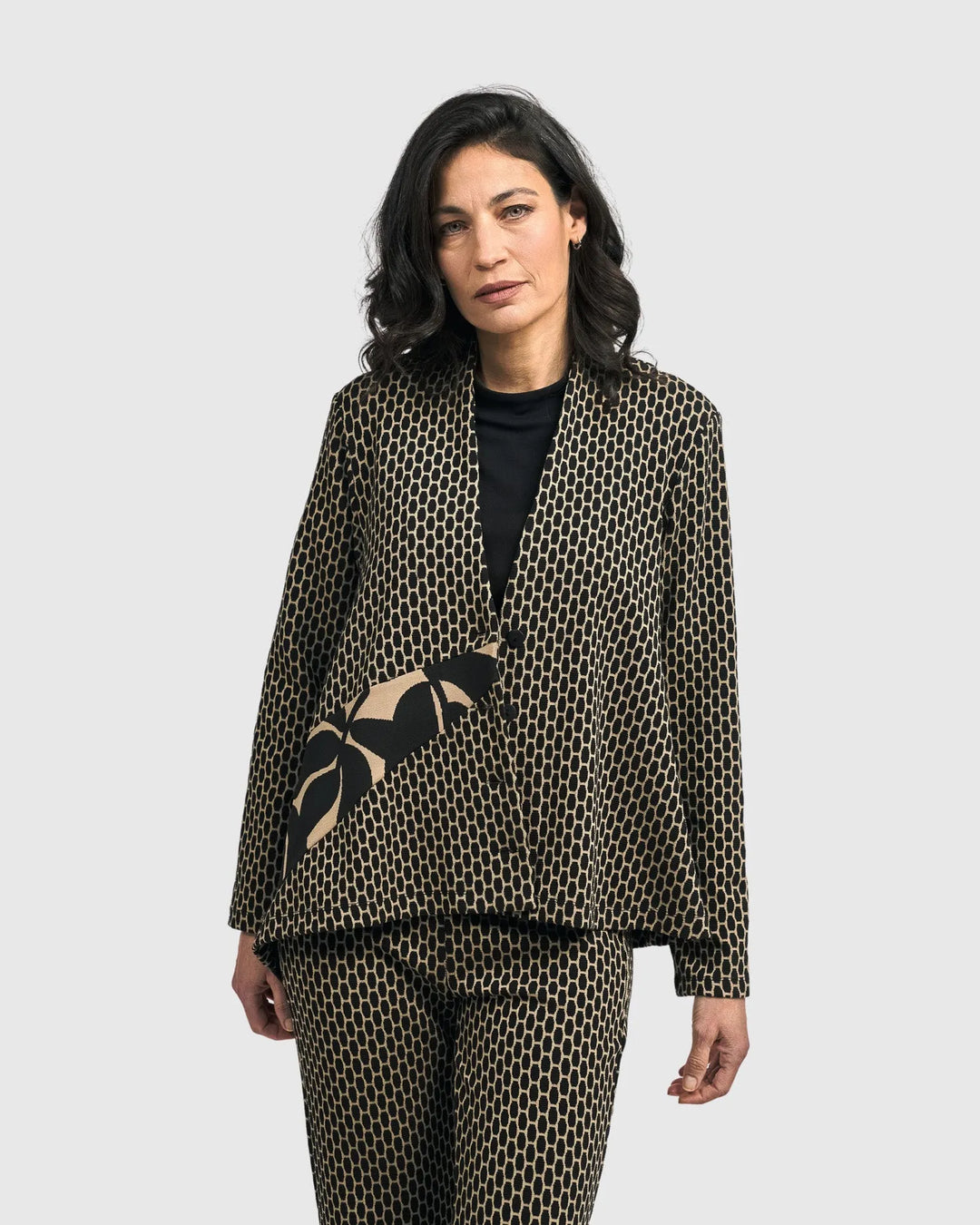 Chantilly Jacquard Jacket, Hive