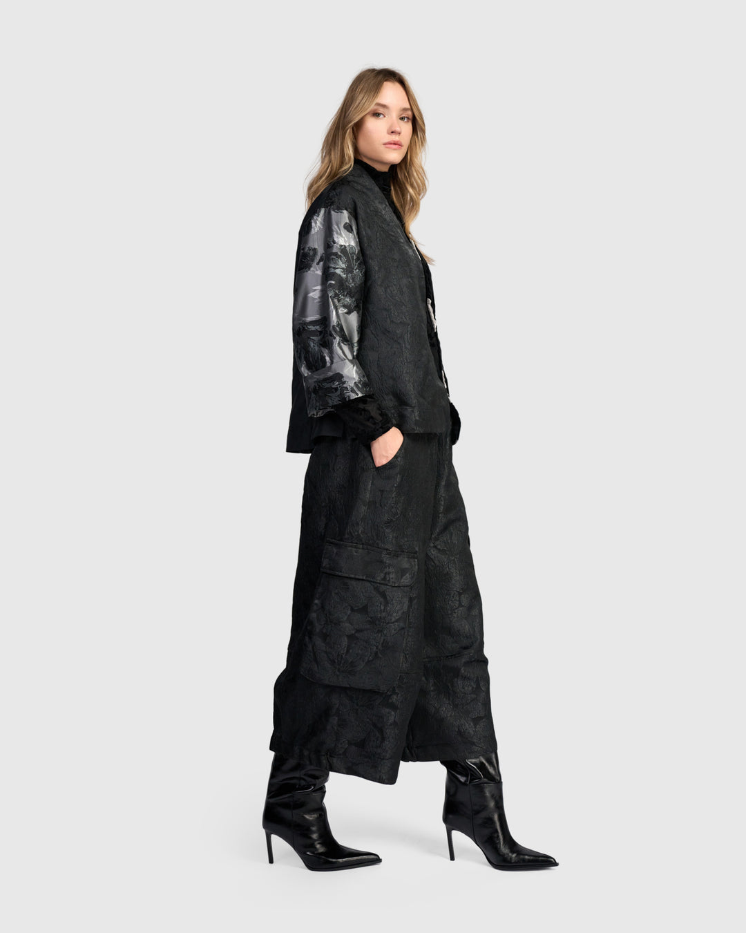 Celeste Jacket, Silver Mix