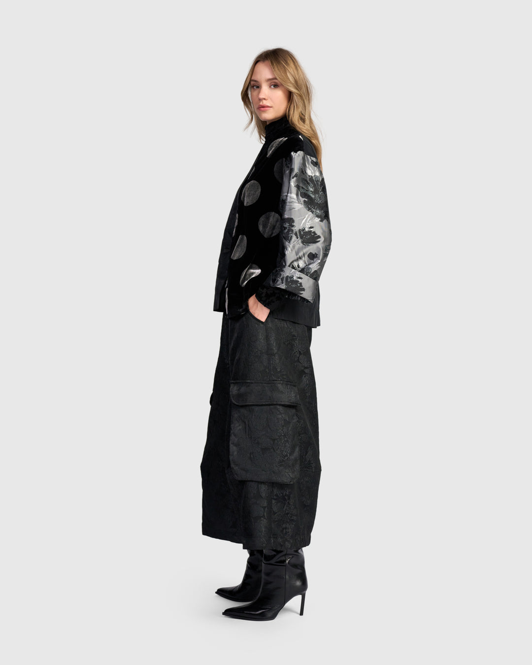 Celeste Jacket, Silver Mix