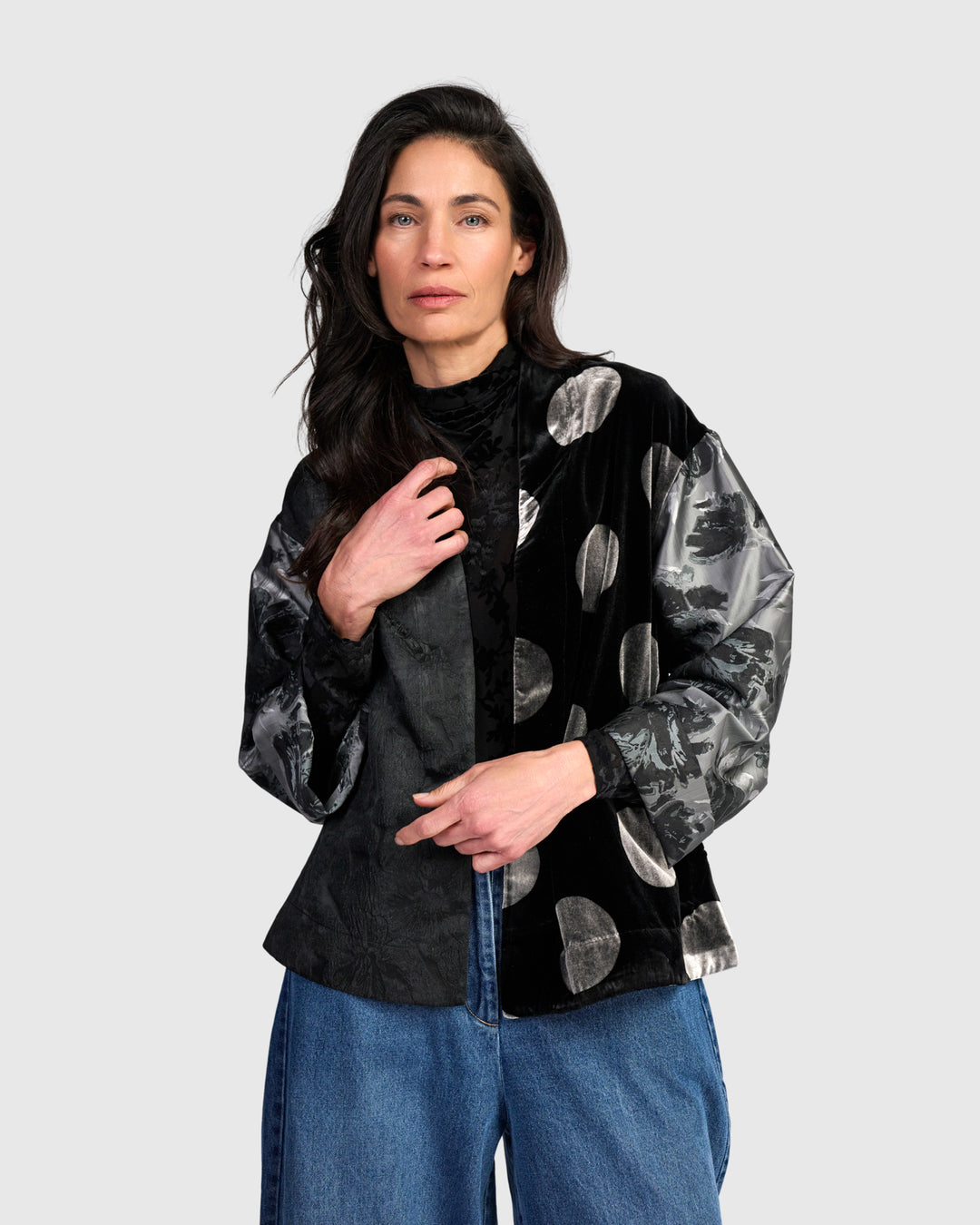 Celeste Jacket, Silver Mix