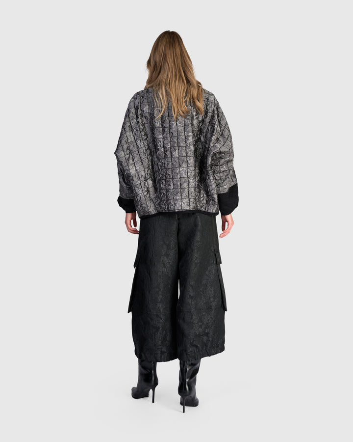 Vega Raglan Jacket, Silver