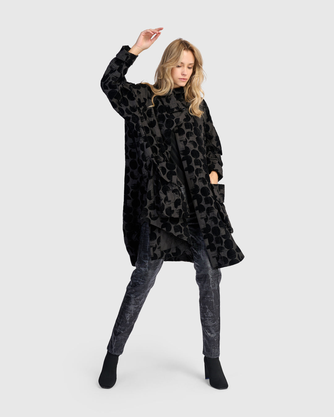 Obsidian Smock Jacket, Crescent