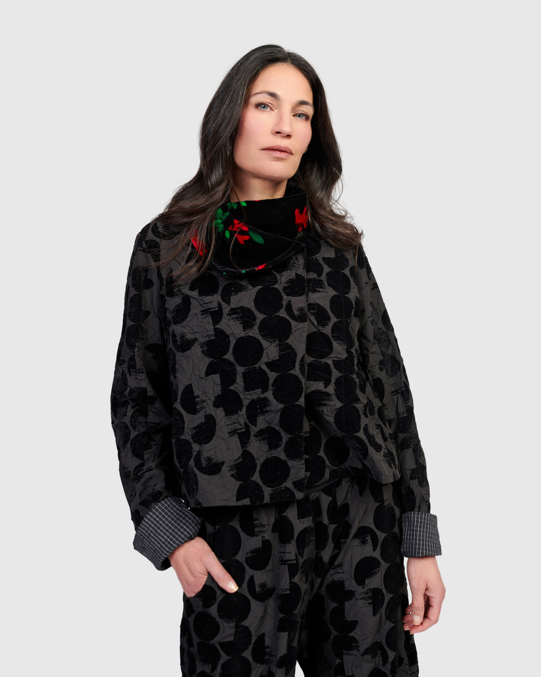 Eloise Jacket, Roses