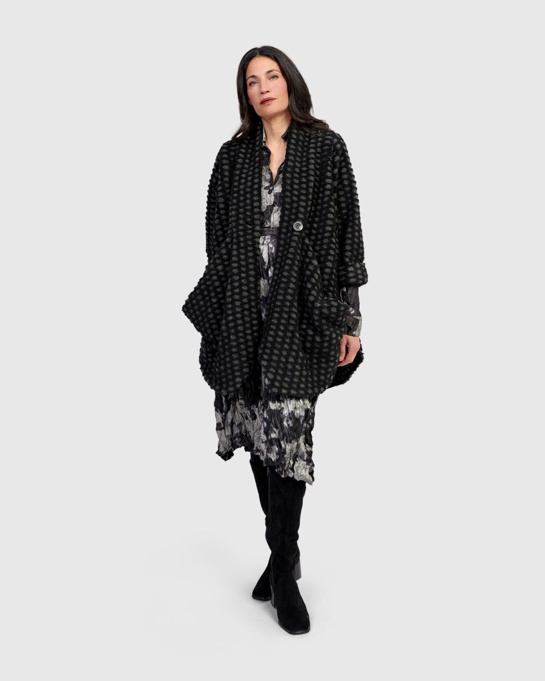 Thorne Cozy Cowl Jacket, Net