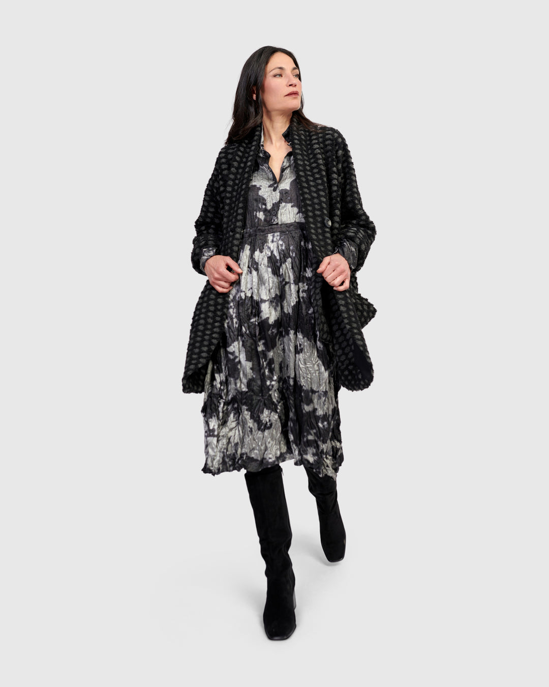 Thorne Cozy Cowl Jacket, Net