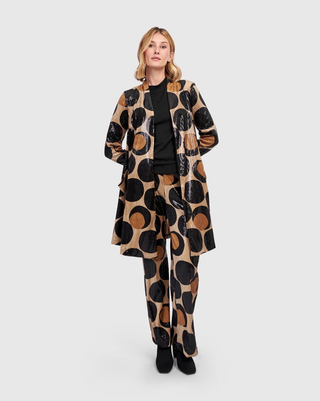 Zsa Zsa Sequin Jacket, Eclipse
