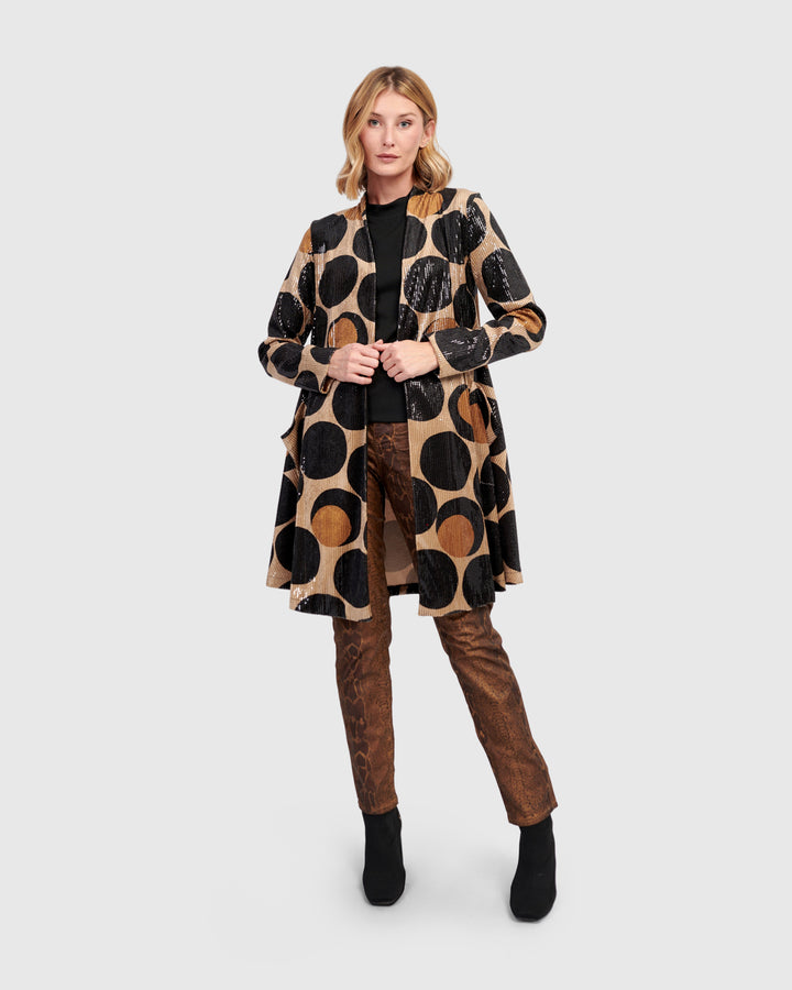 Zsa Zsa Sequin Jacket, Eclipse