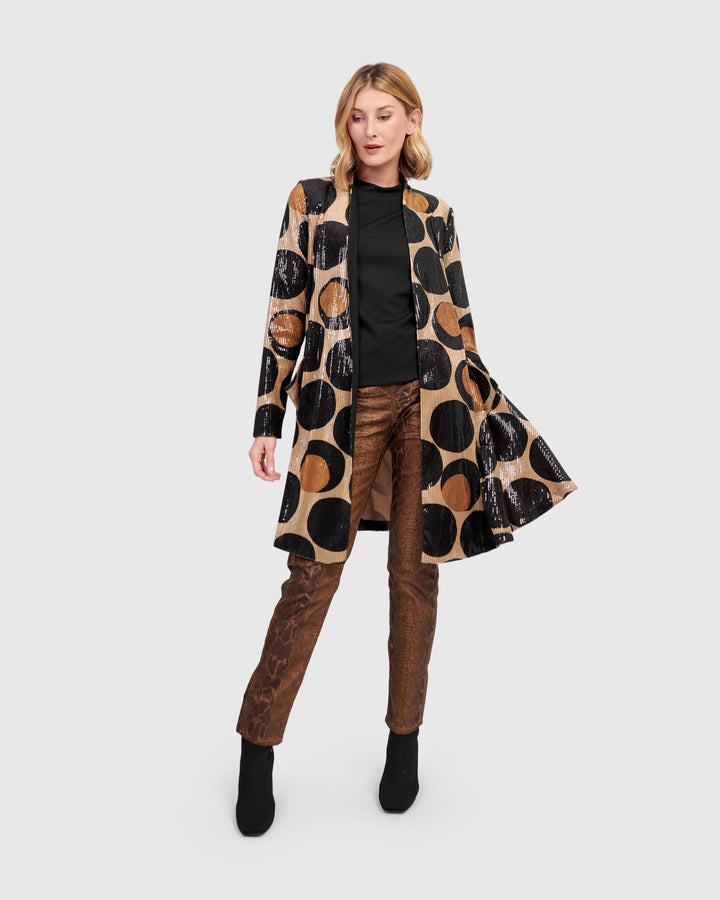 Zsa Zsa Sequin Jacket, Eclipse