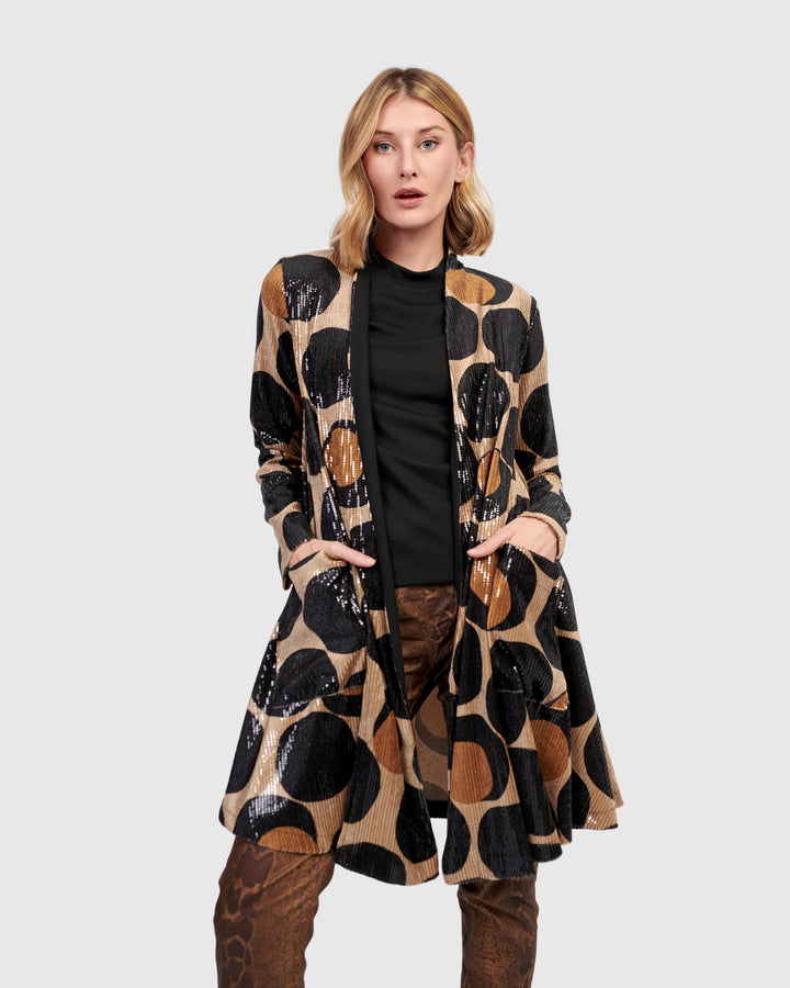 Zsa Zsa Sequin Jacket, Eclipse