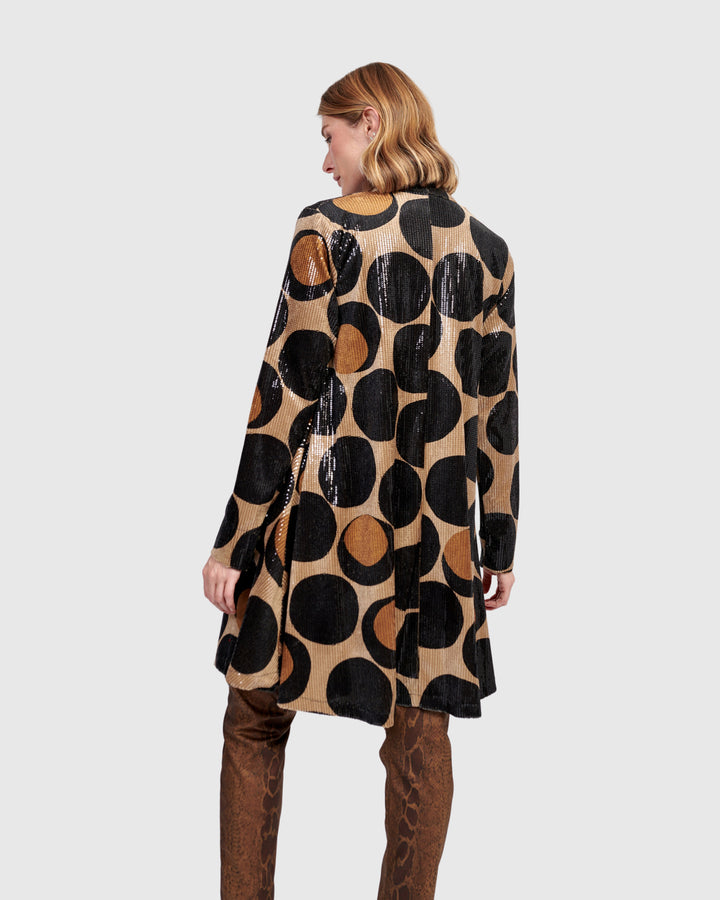 Zsa Zsa Sequin Jacket, Eclipse