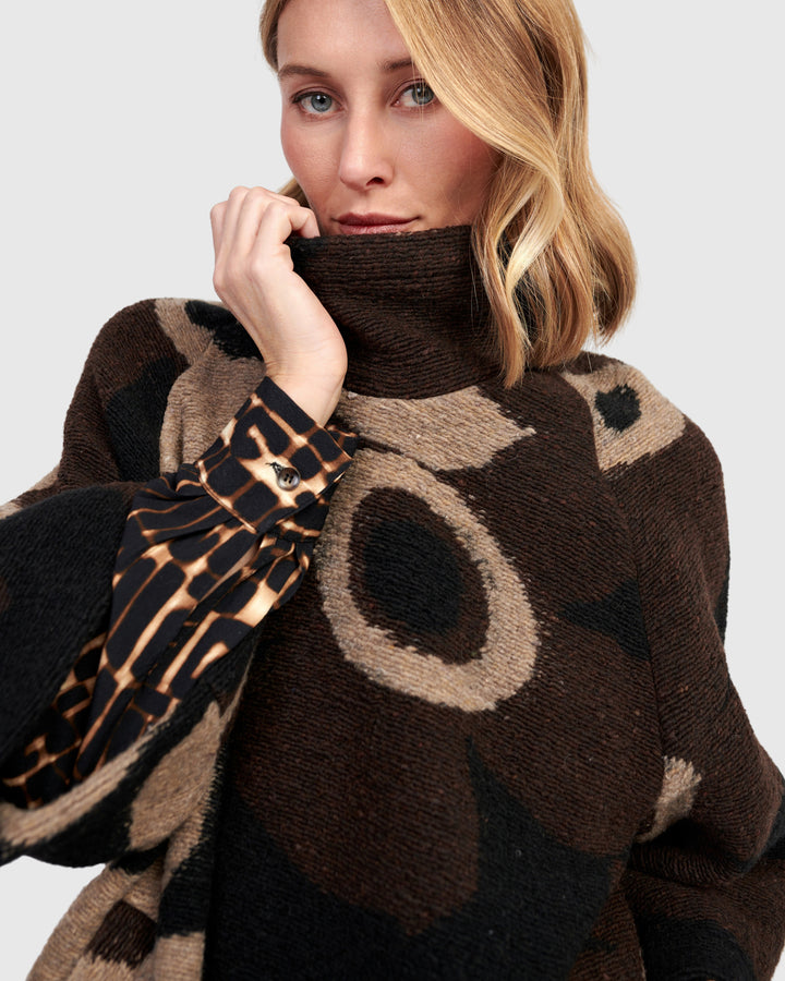 Cosmo Cozy Pullover, Floral