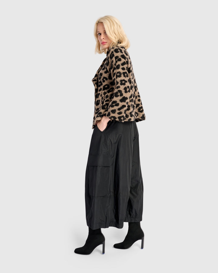 Wildcard Cozy Jacket, Leopard