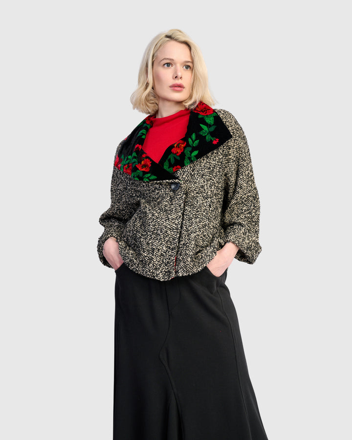 La Vie Boucle Jacket, Roses