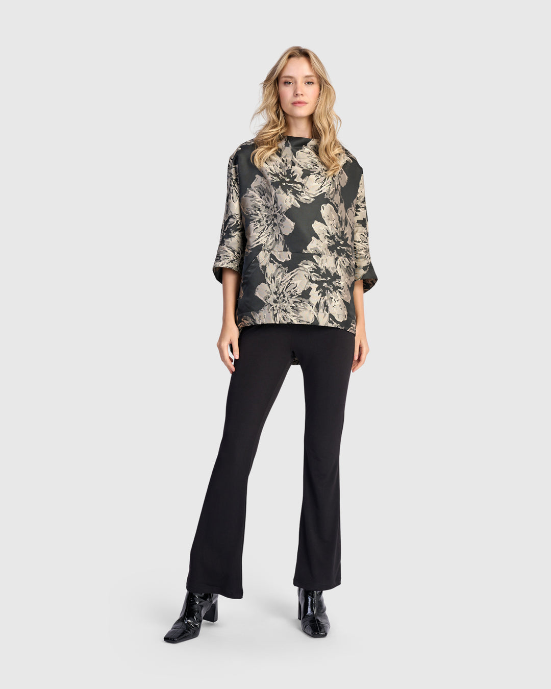 Brocade Pullover Top, Glow