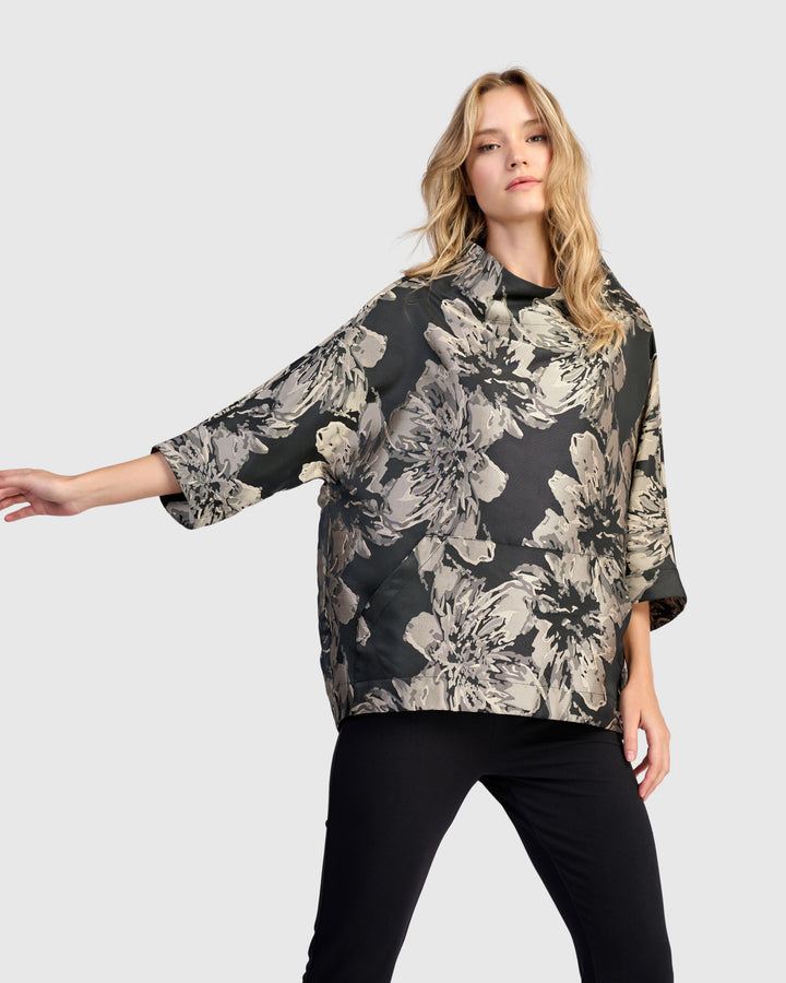 Brocade Pullover Top, Glow