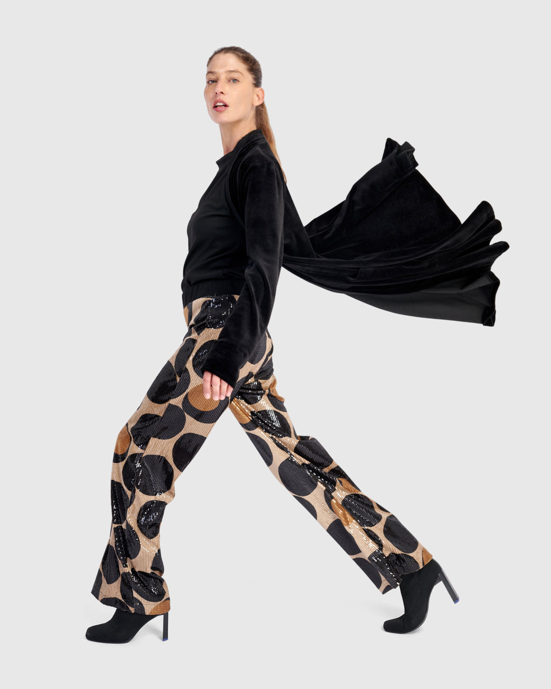 Fizz Sequin Pants, Eclipse