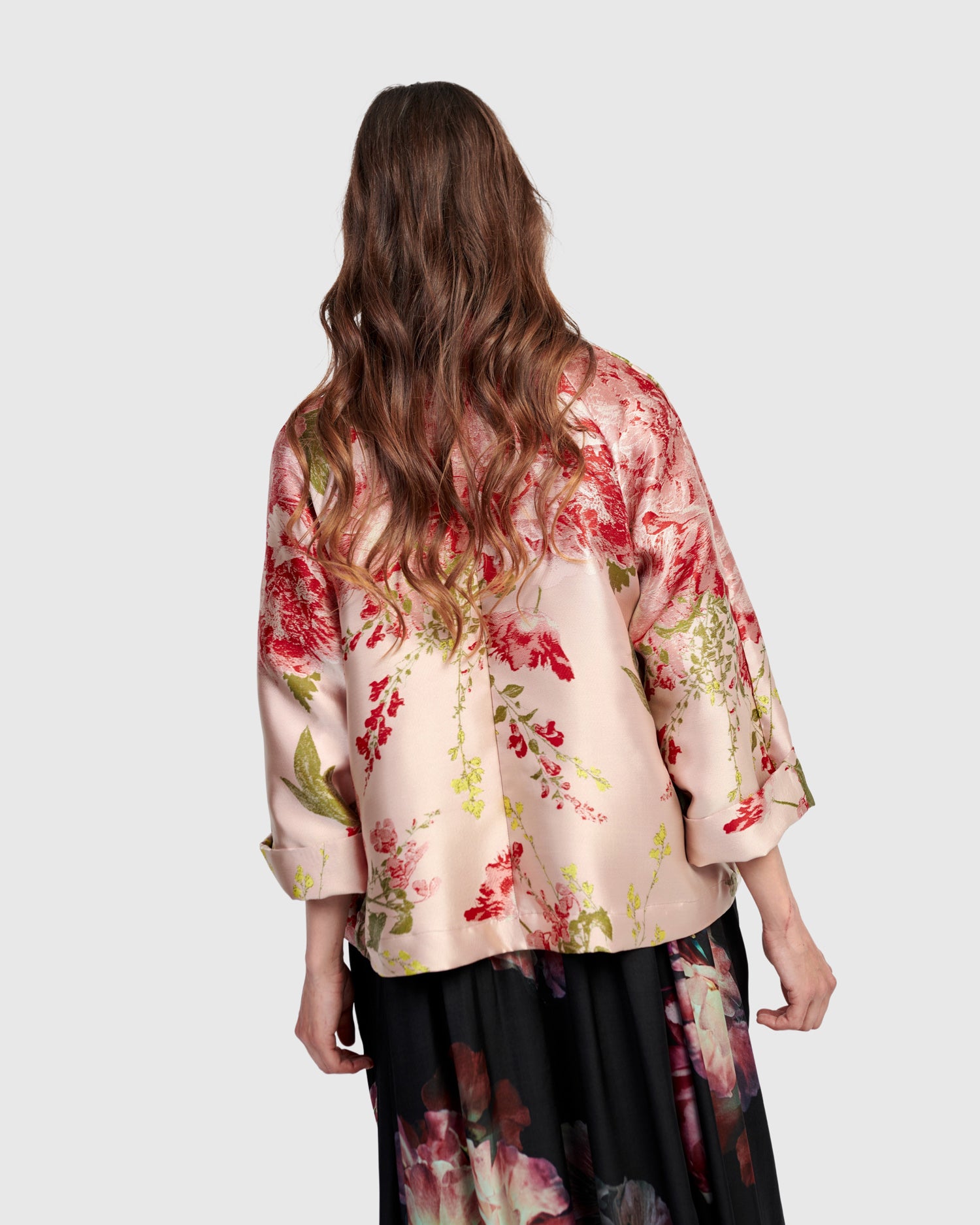 IVKO 242612 FLORA Jacquard Jacket in Forest GRN - AlpenStyle