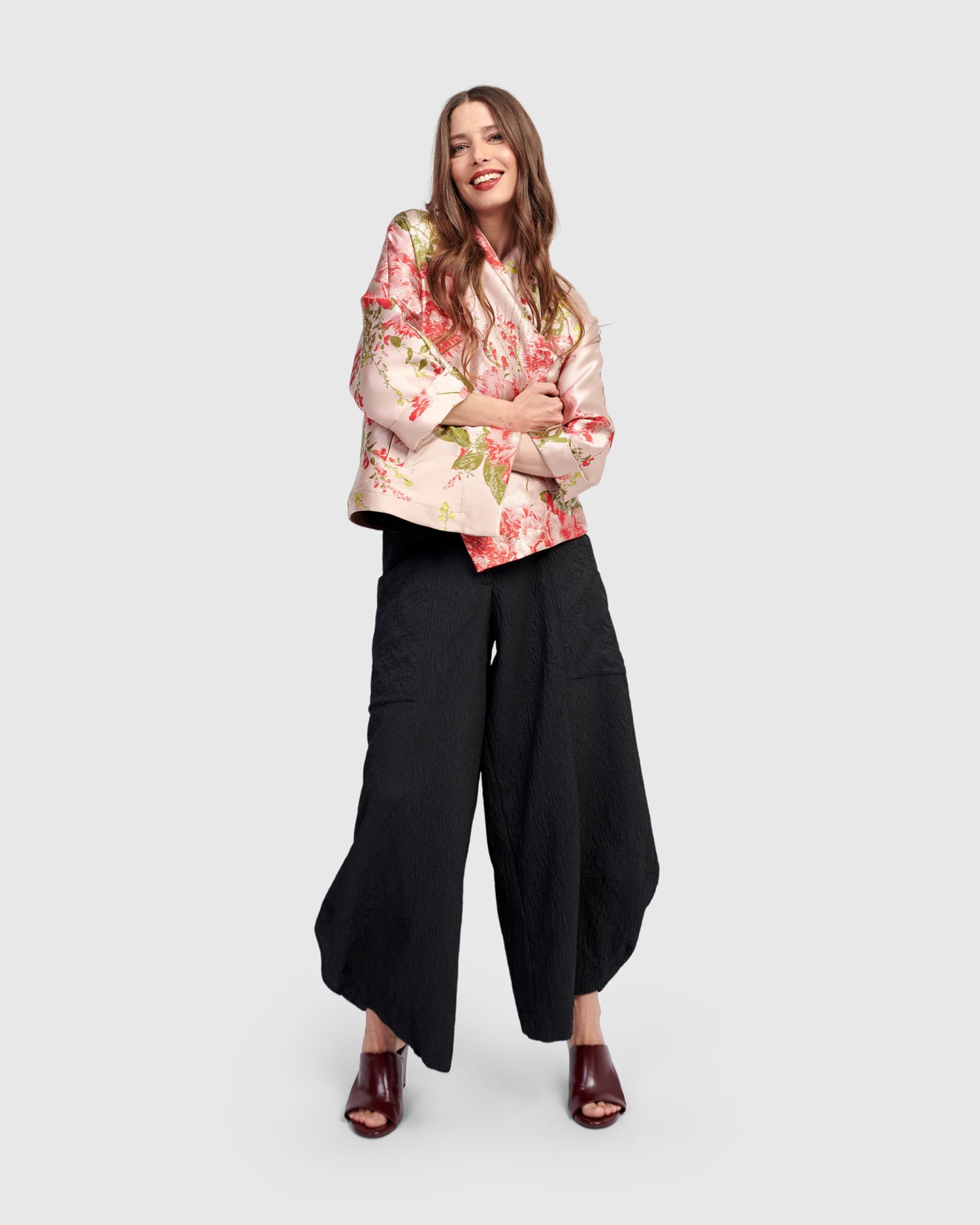 Jade Jacquard Punto Pants, Black – Alembika U.S.