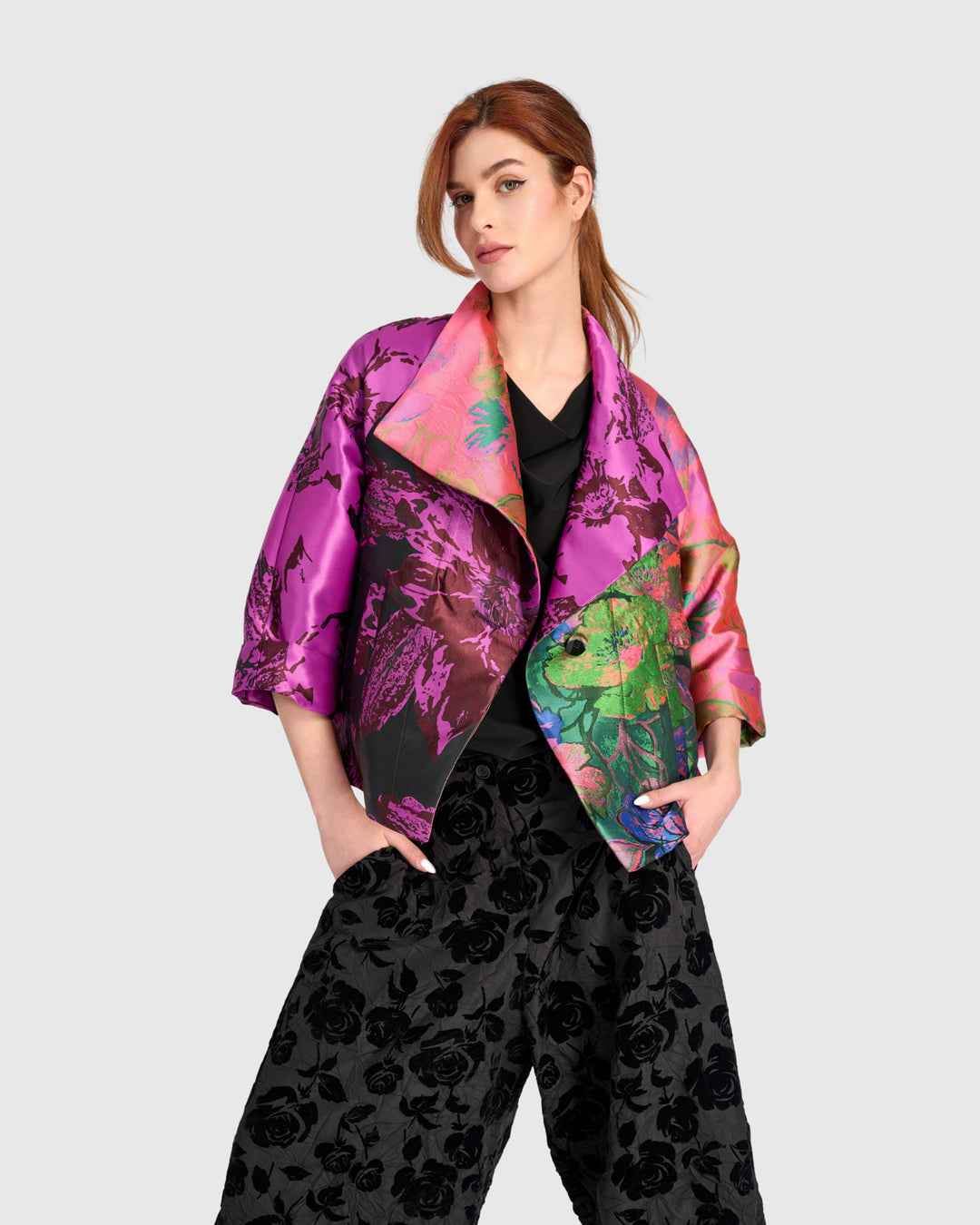 Apotheosis Cocktail Jacket, Jacquard Mix