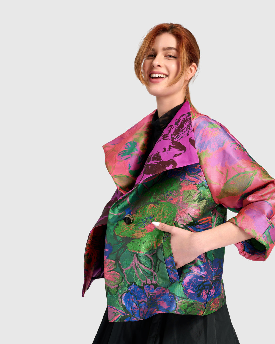 Apotheosis Cocktail Jacket, Jacquard Mix