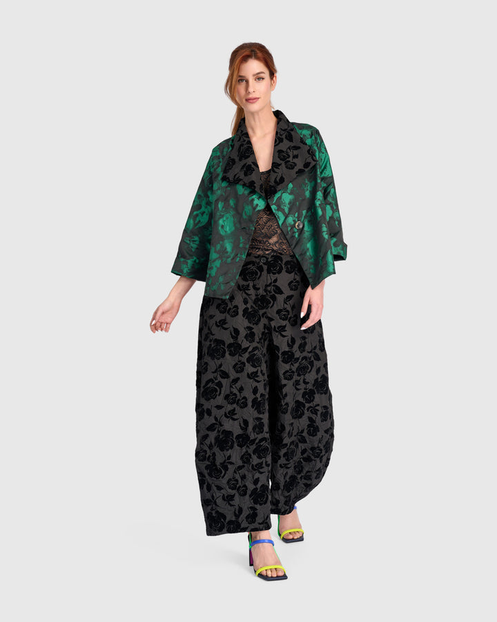 Palatial Cocktail Jacket, Emerald